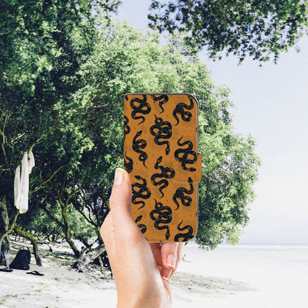 Telefoonhoesje met Pasjes voor Apple iPhone 11 Pro Snakes