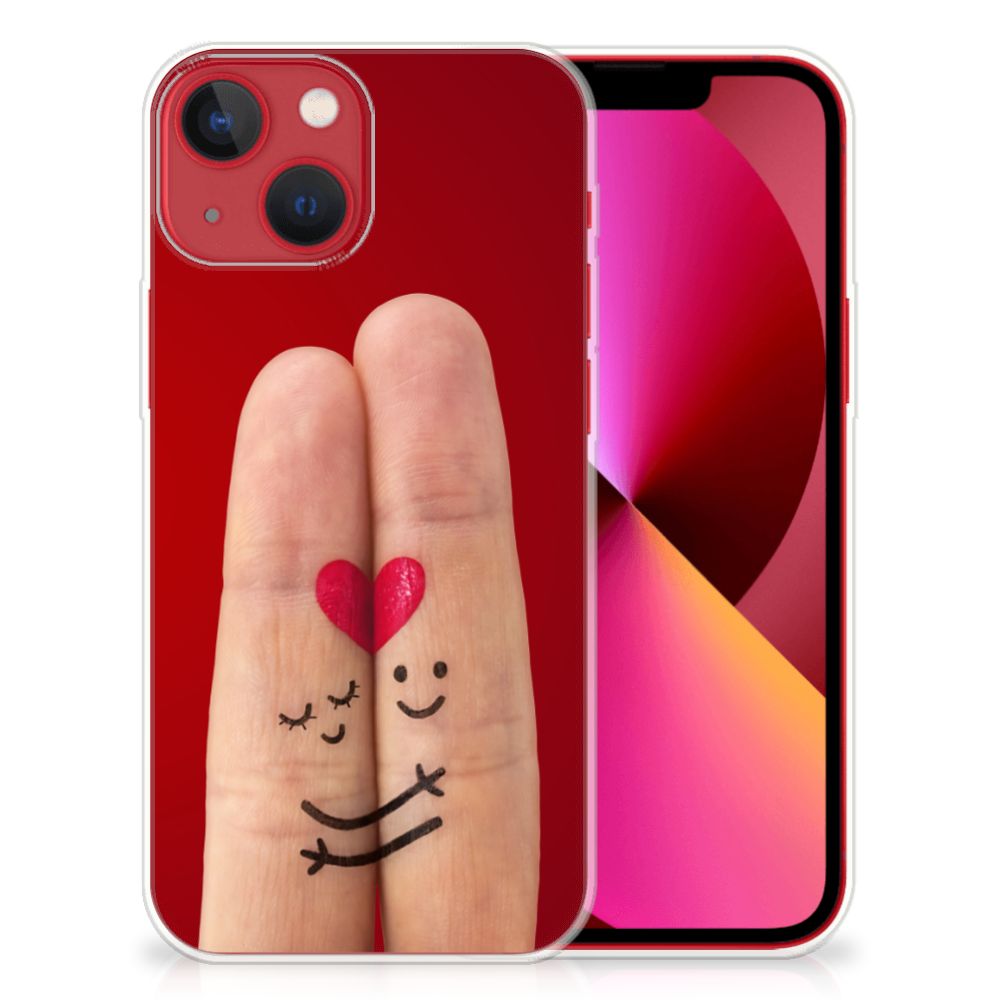 Apple iPhone 13 Silicone Back Cover Liefde - Origineel Romantisch Cadeau B2C Telecom