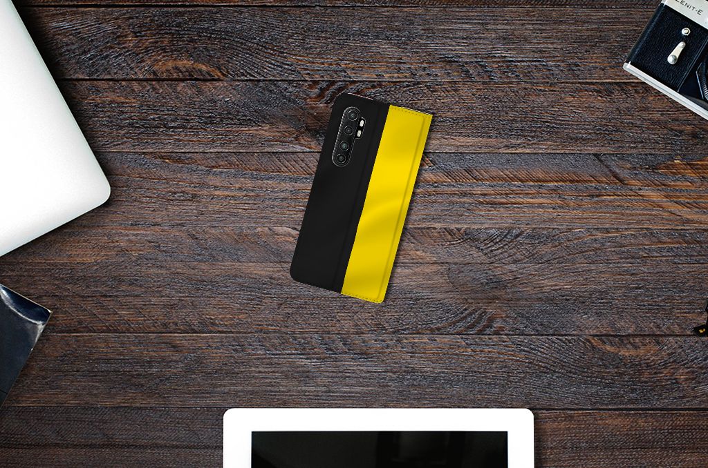 Xiaomi Mi Note 10 Lite Standcase Belgische Vlag - B2C Telecom