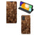 Book Wallet Case voor Samsung Galaxy A03s Wooden Cubes