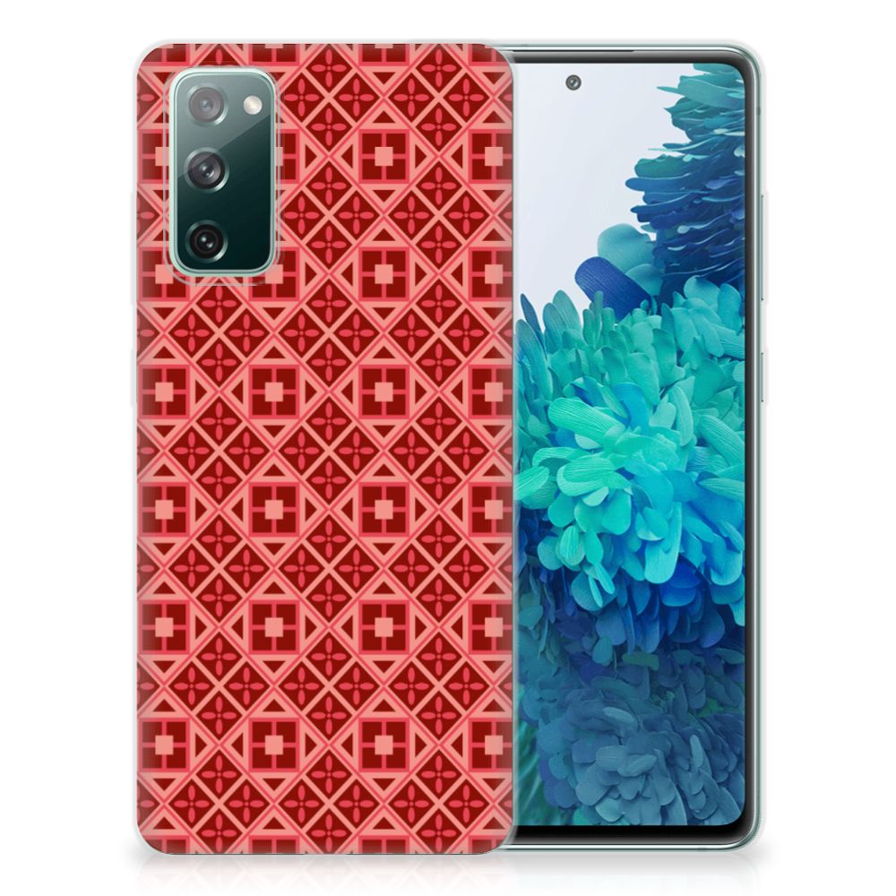 Samsung Galaxy S20 FE TPU bumper Batik Rood B2C Telecom