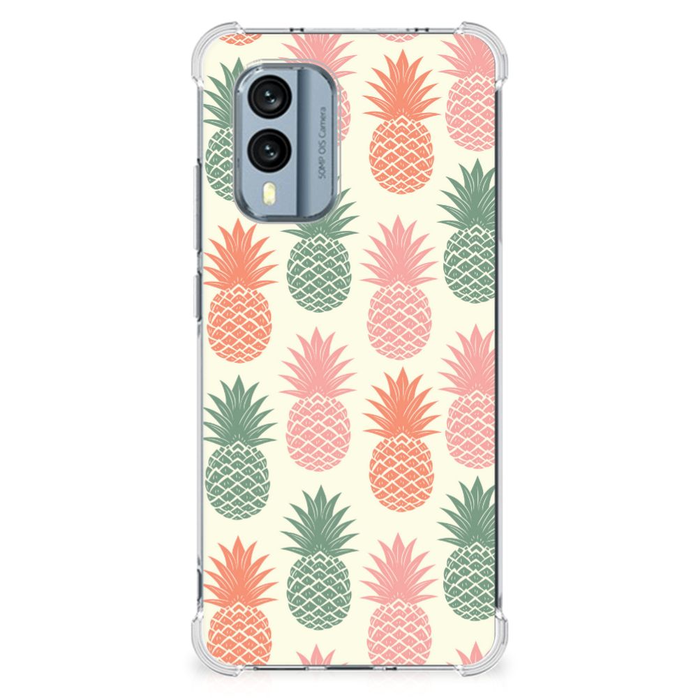 Nokia X30 Beschermhoes Ananas B2C Telecom