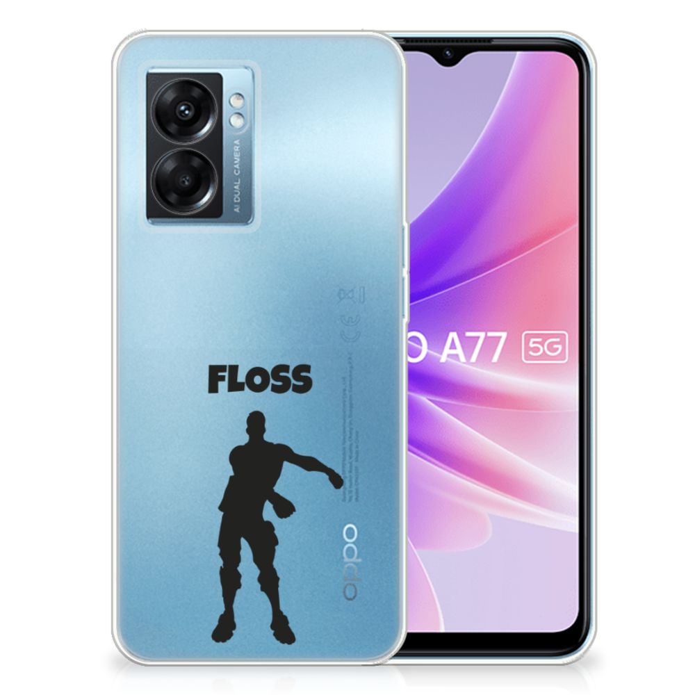 OPPO A77 | A57 5G Telefoonhoesje met Naam Floss B2C Telecom