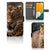 Samsung Galaxy A14 4G Telefoonhoesje met Pasjes Luipaard in stoer ontwerp met afbeelding van een luipaard.
