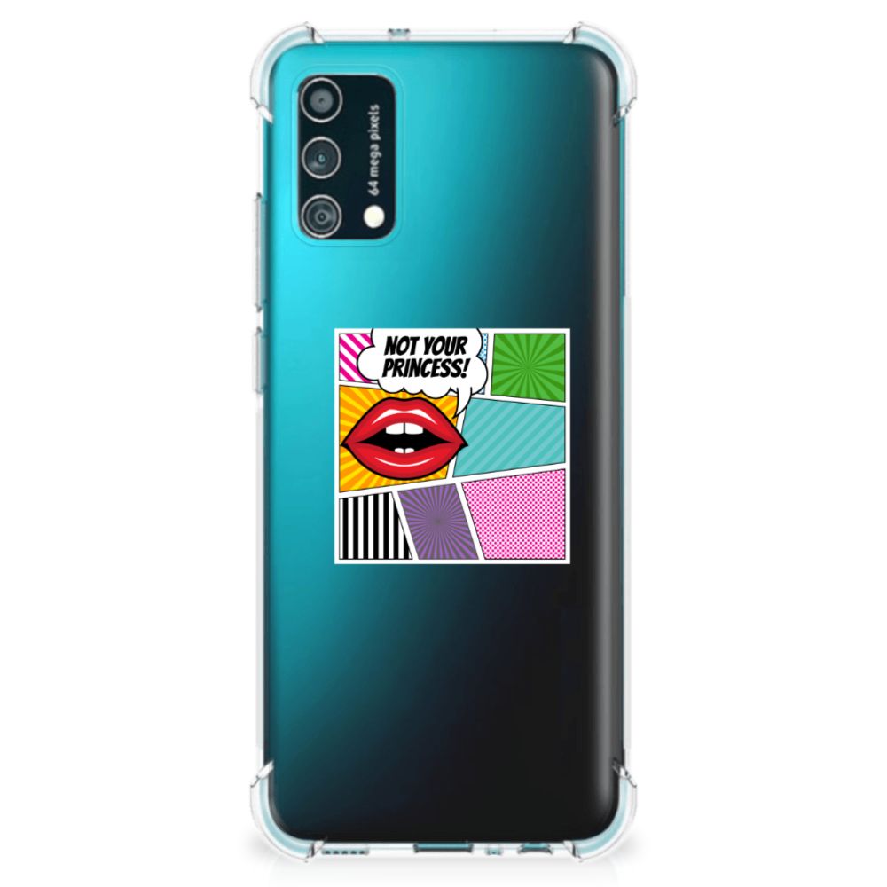 Samsung Galaxy M02s | A02s Anti Shock Bumper Case Popart Princess