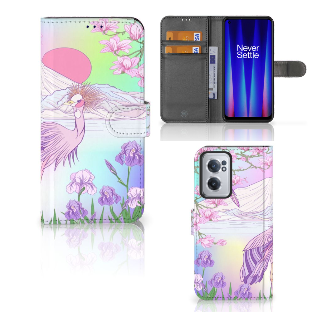 OnePlus Nord CE 2 Telefoonhoesje met Pasjes Bird