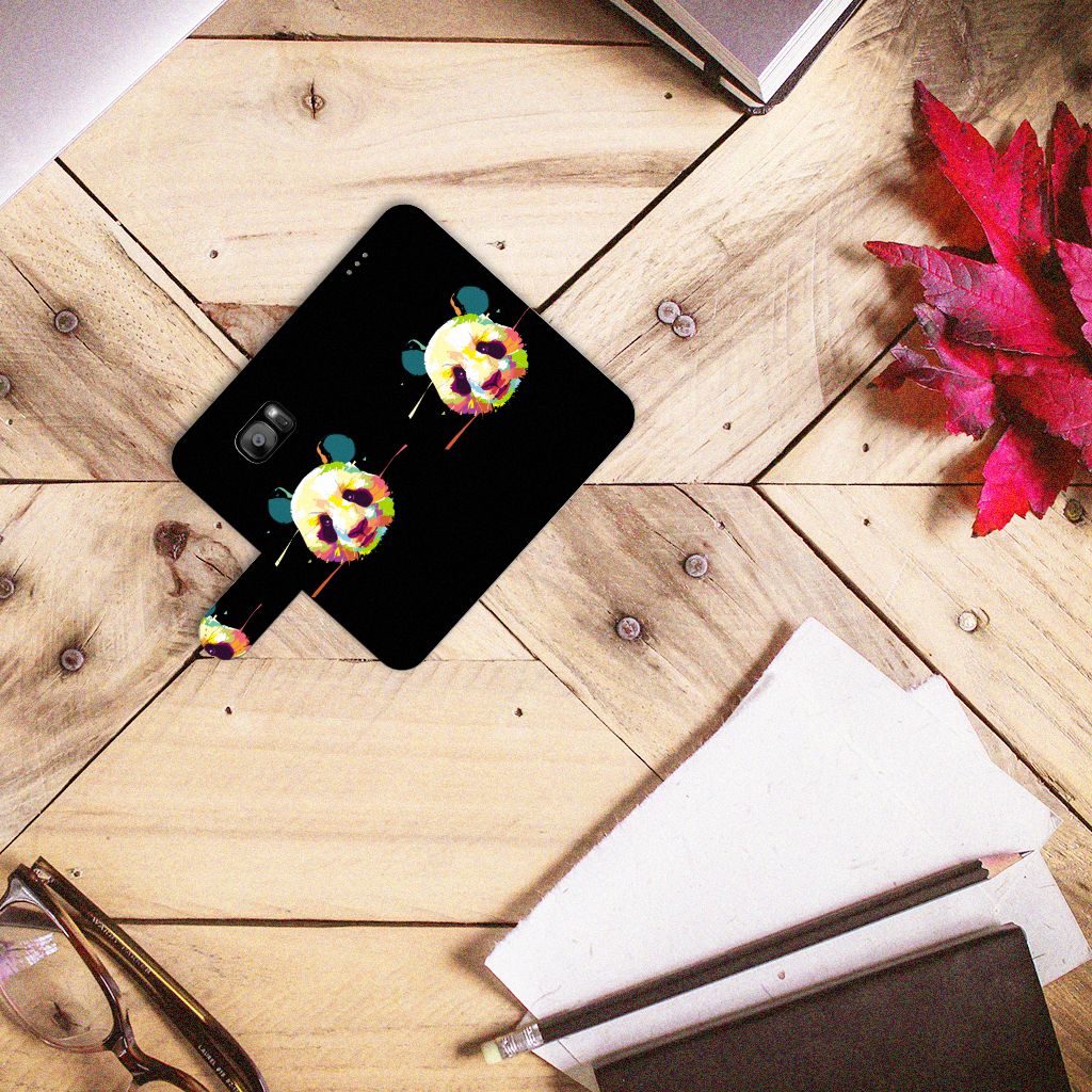 Samsung Galaxy S7 Edge Leuk Hoesje Panda Color