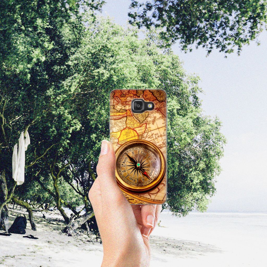 Samsung Galaxy A3 2016 Siliconen Back Cover Kompas