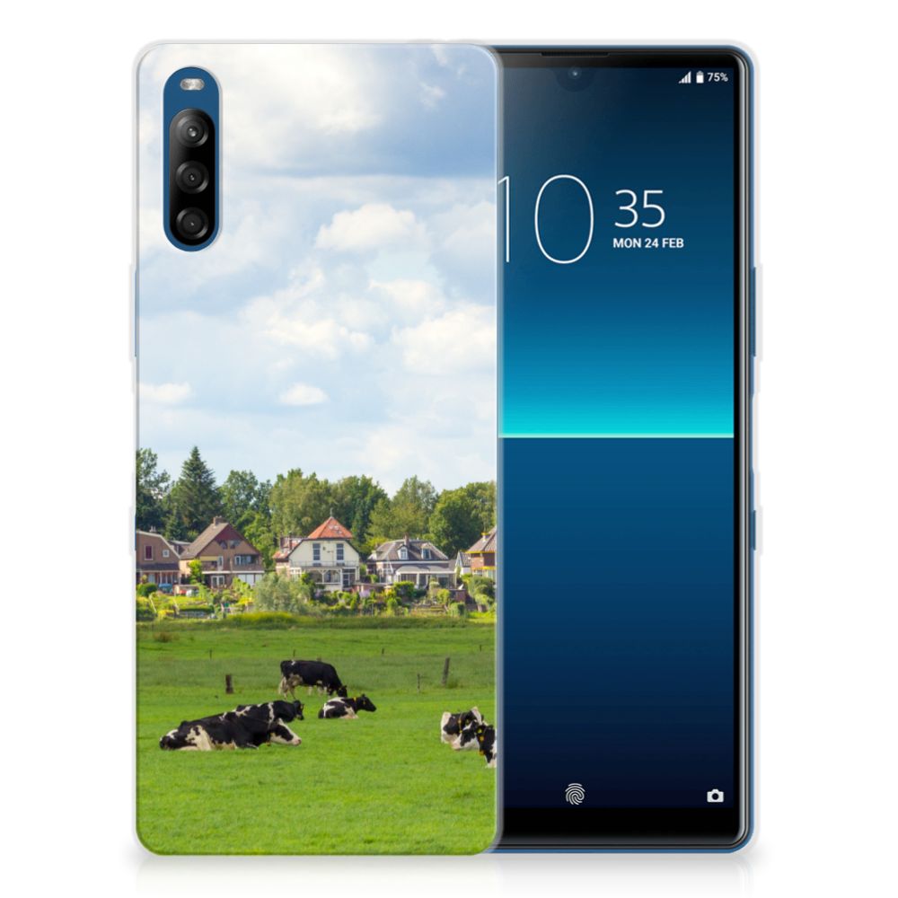 Sony Xperia L4 TPU Hoesje Koeien