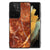 Samsung Galaxy S21 Ultra Marmeren Print Telefoonhoesje Marmer Bruin B2C Telecom