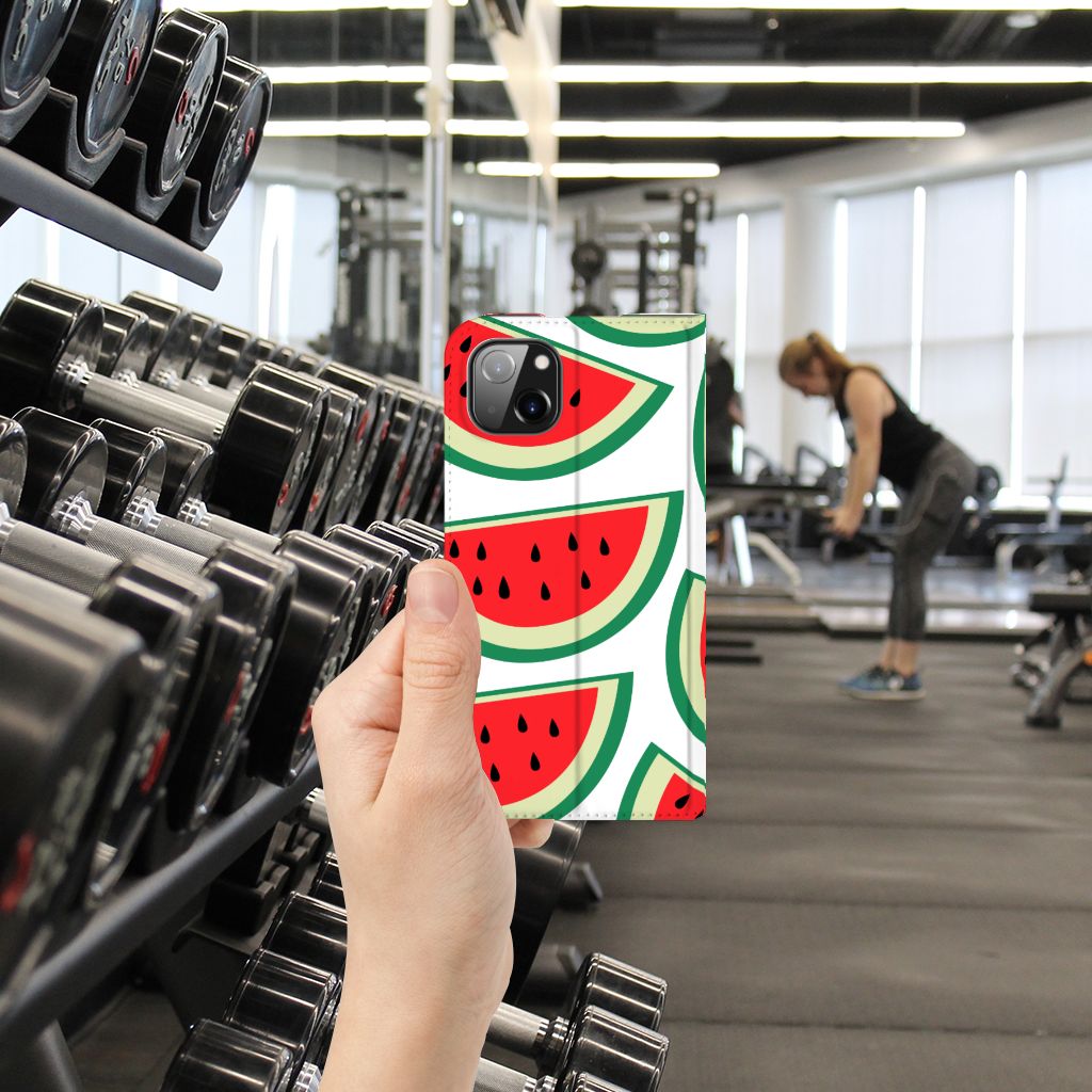 iPhone 14 Plus Flip Style Cover Watermelons