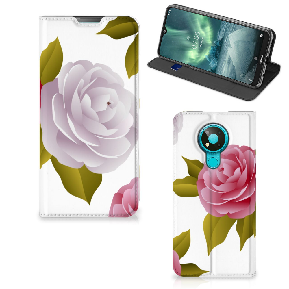 Nokia 3.4 Smart Cover Roses - B2C Telecom