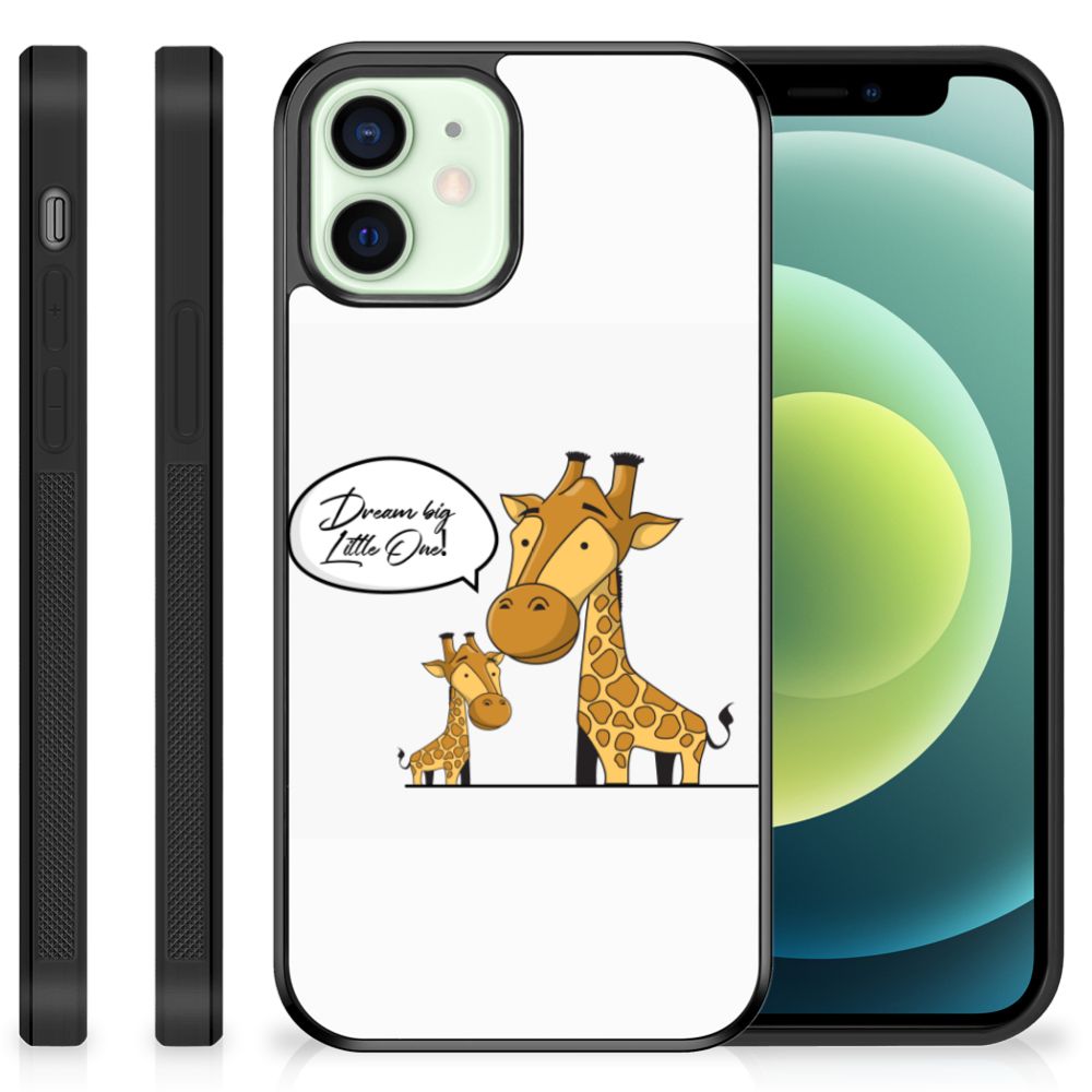 iPhone 12 Mini Bumper Hoesje Giraffe