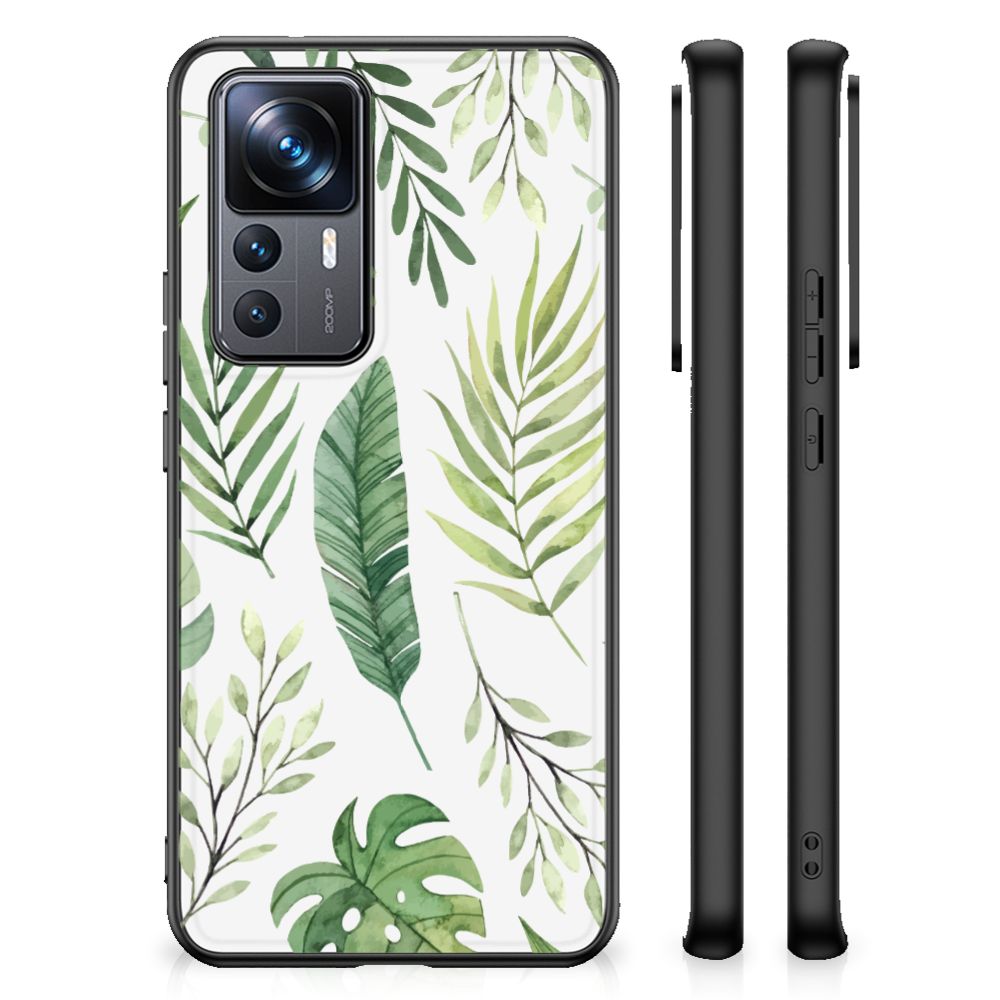 Xiaomi 12T | 12T Pro Bloemen Hoesje Leaves