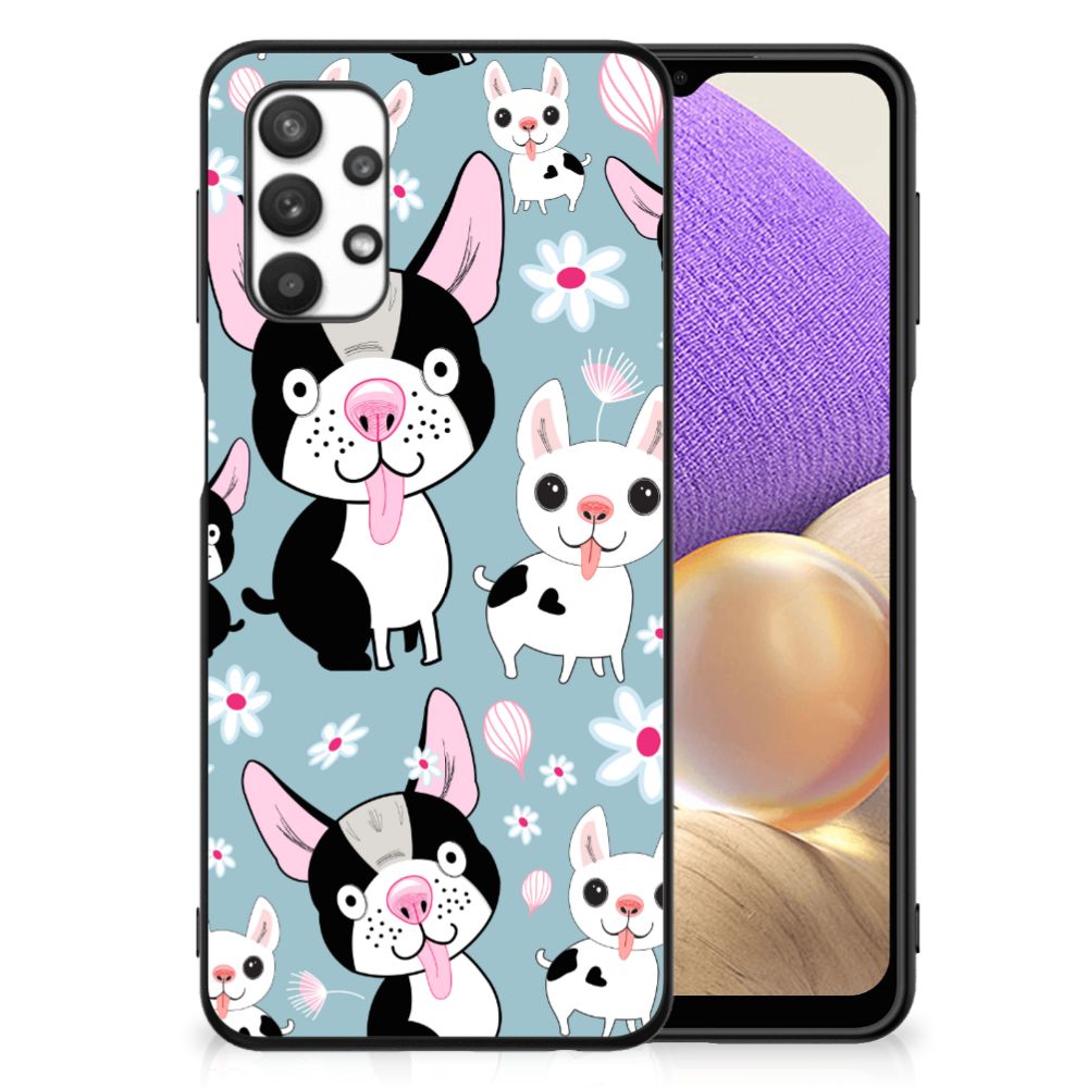 Samsung Galaxy A32 5G Dierenprint Telefoonhoesje Hondjes B2C Telecom