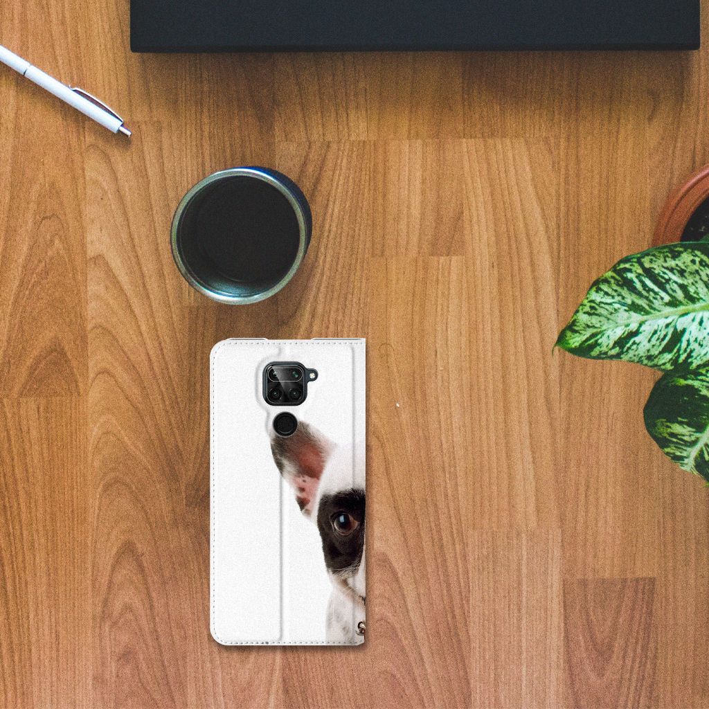 Xiaomi Redmi Note 9 Hoesje maken Franse Bulldog - B2C Telecom
