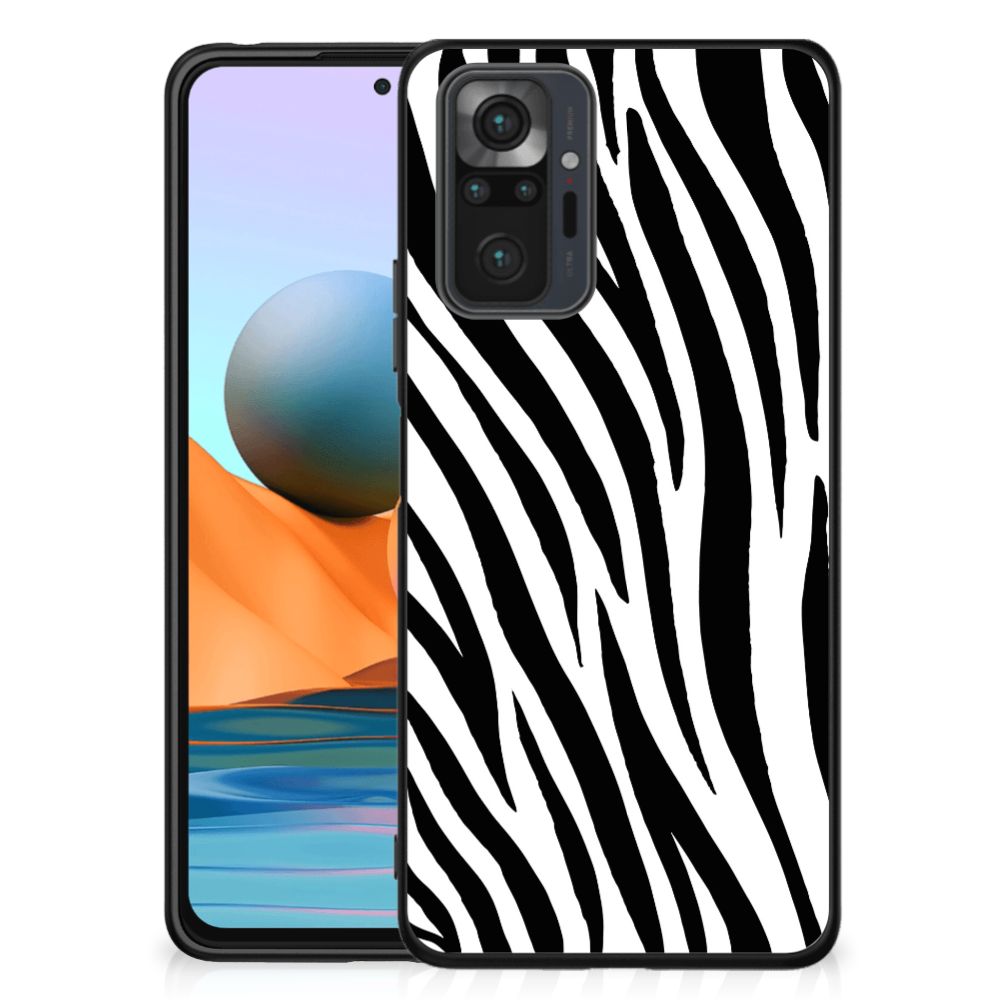 Xiaomi Redmi Note 10 Pro Dierenprint Telefoonhoesje Zebra