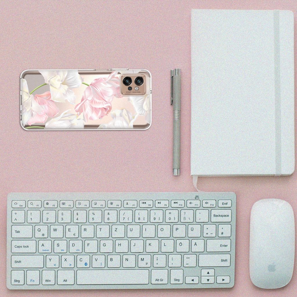 Motorola Moto G32 TPU Case Lovely Flowers