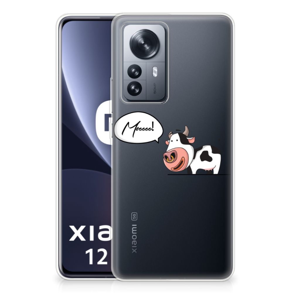 Xiaomi 12 Pro Telefoonhoesje met Naam Cow B2C Telecom