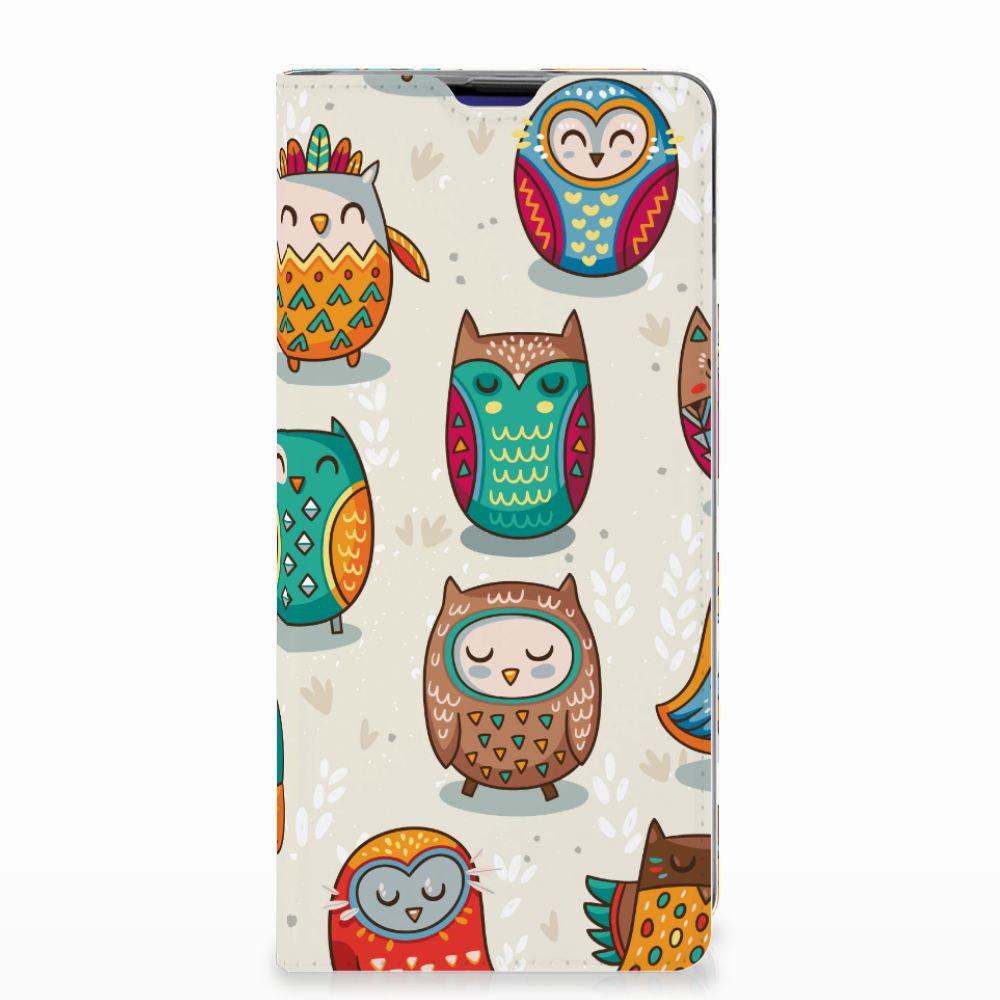 Samsung Galaxy S10 Plus Hoesje maken Vrolijke Uilen