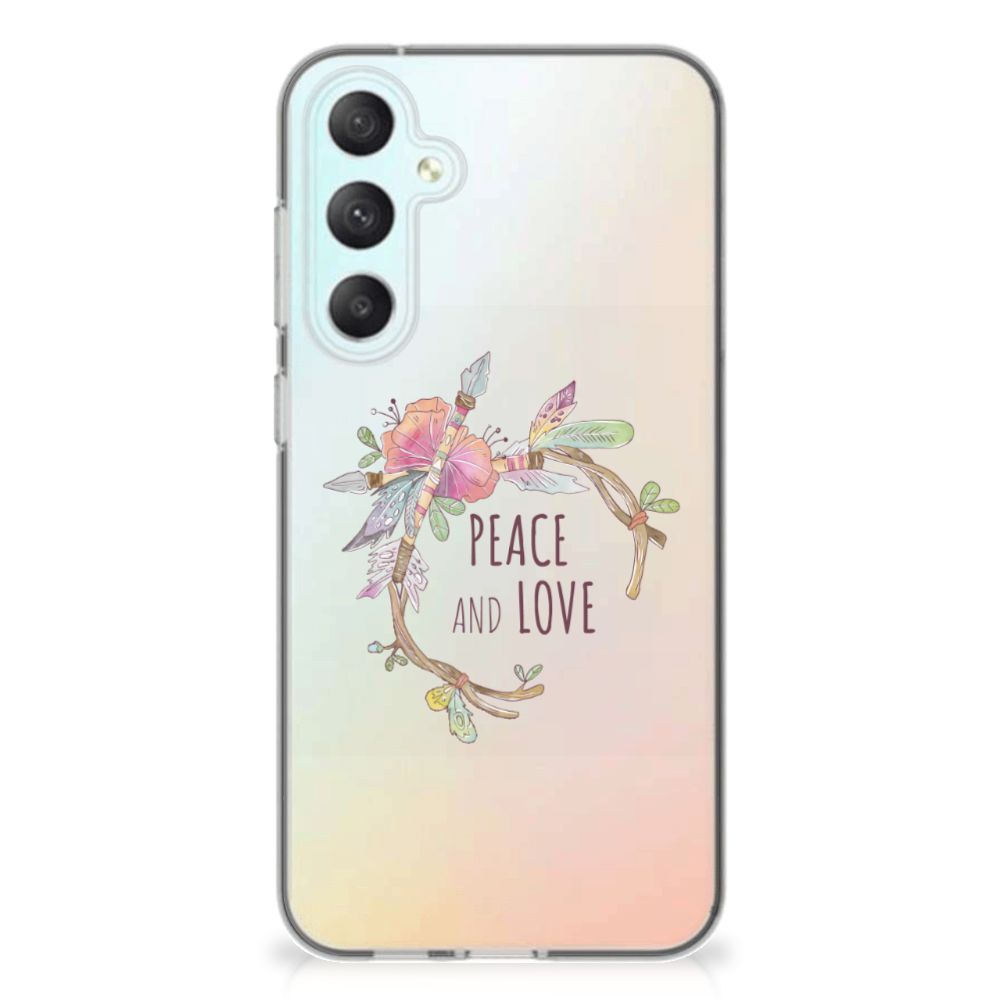 Samsung Galaxy S23 FE Telefoonhoesje met Naam Boho Text