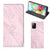 Samsung Galaxy A71 Standcase Marble Pink - Origineel Cadeau Vriendin