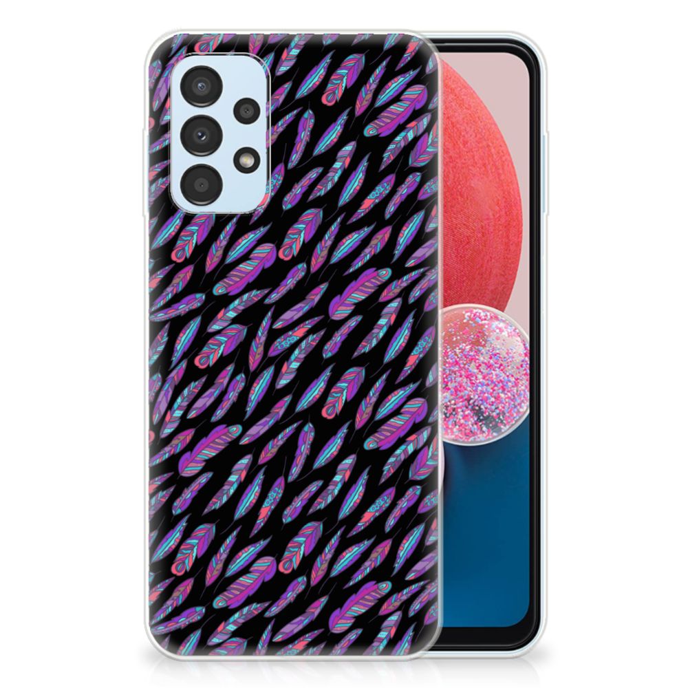 Samsung Galaxy A13 4G TPU bumper Feathers Color B2C Telecom