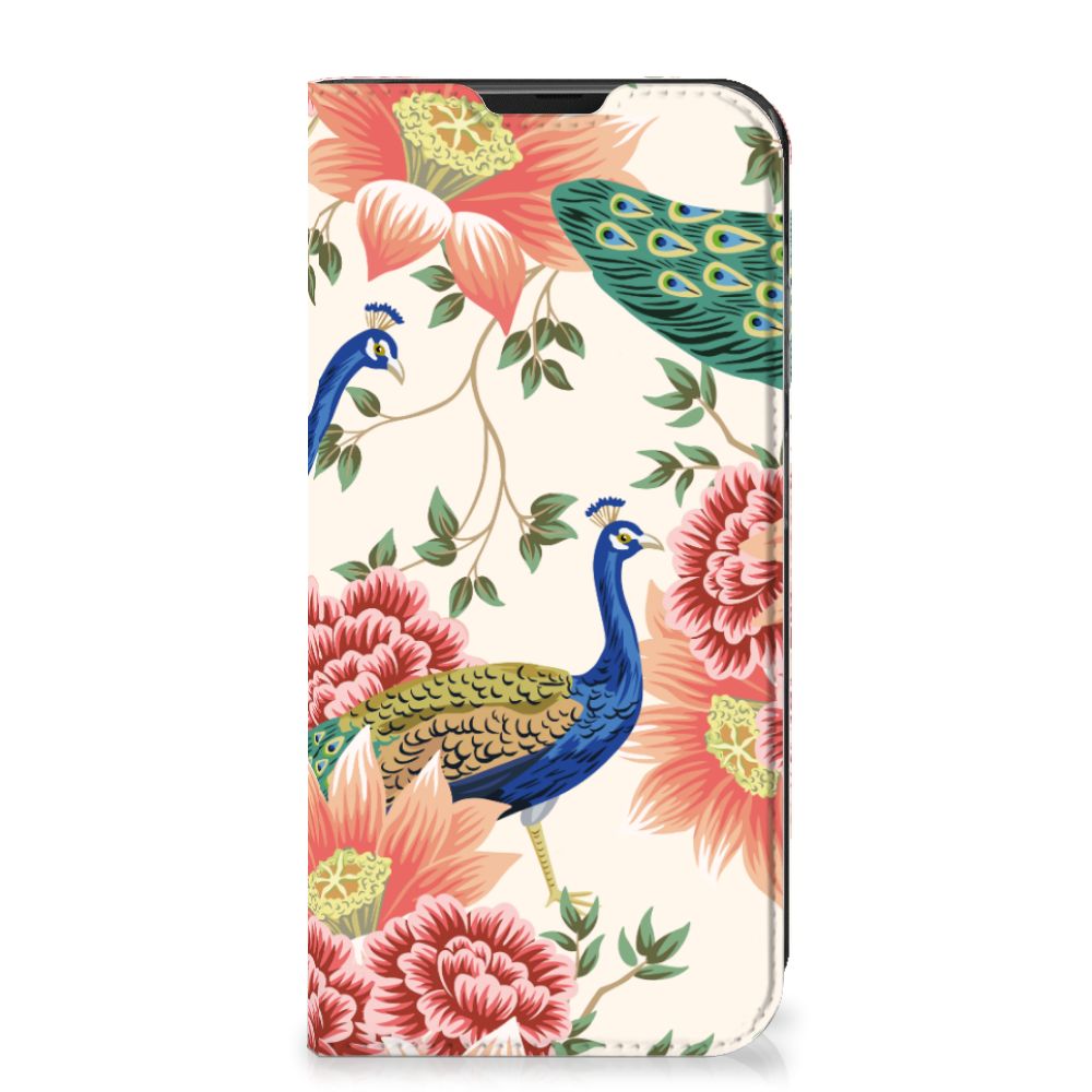 Hoesje maken voor Samsung Galaxy Xcover 6 Pro Pink Peacock - B2C Telecom