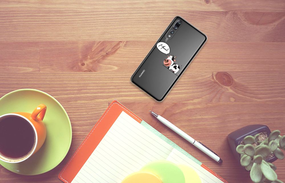 Huawei P20 Pro Telefoonhoesje met Naam Cow