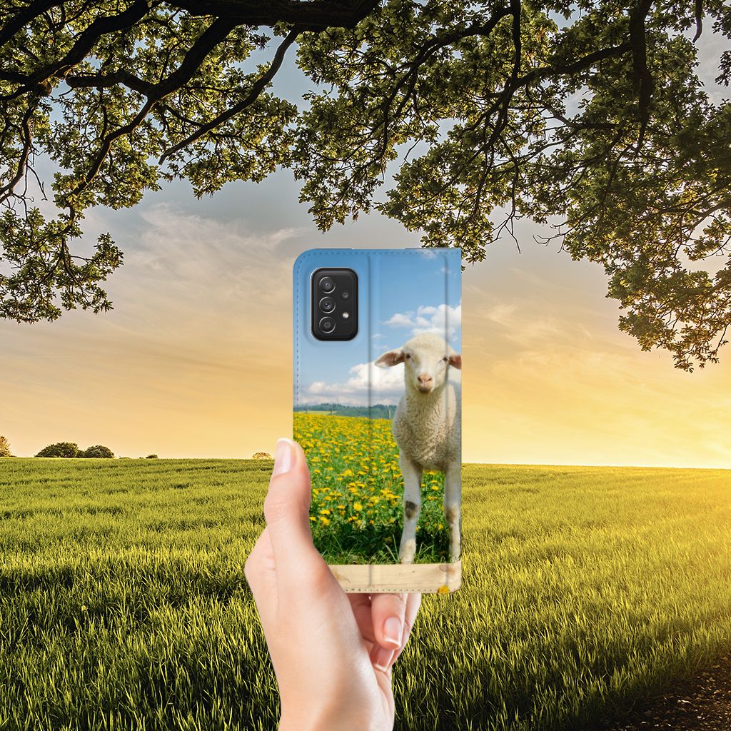 Samsung Galaxy A03s Hoesje maken Schaap en Lammetje - B2C Telecom