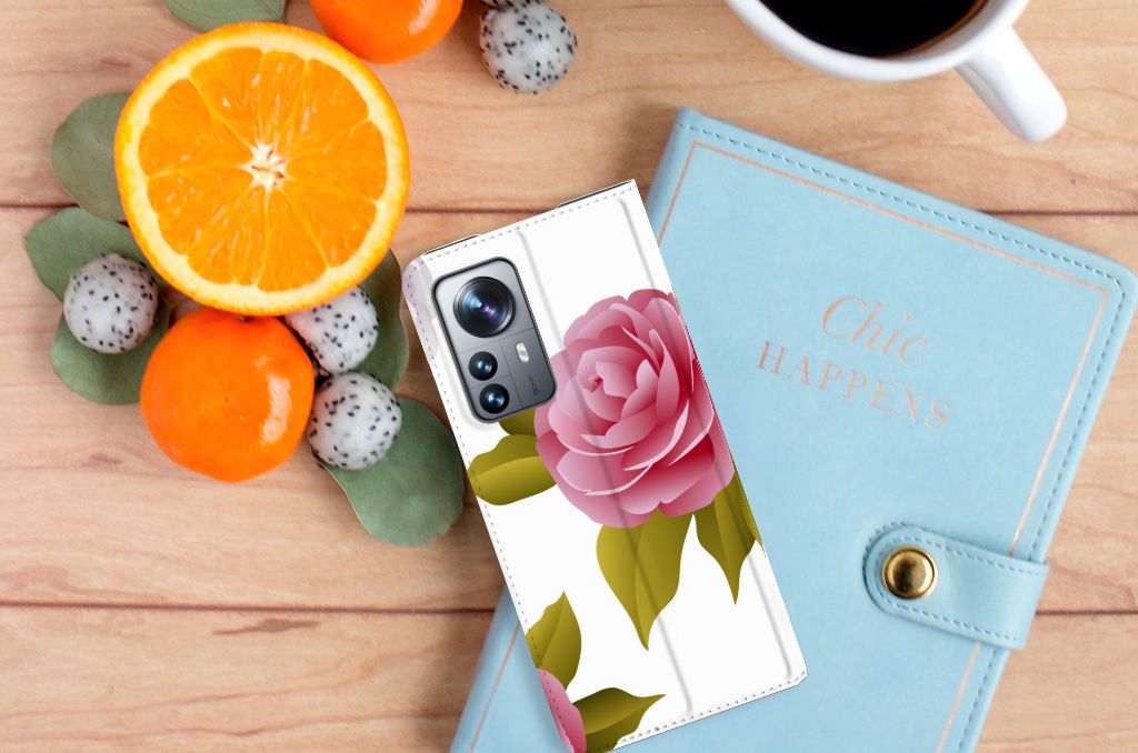 Xiaomi 12 Pro Smart Cover Roses - B2C Telecom