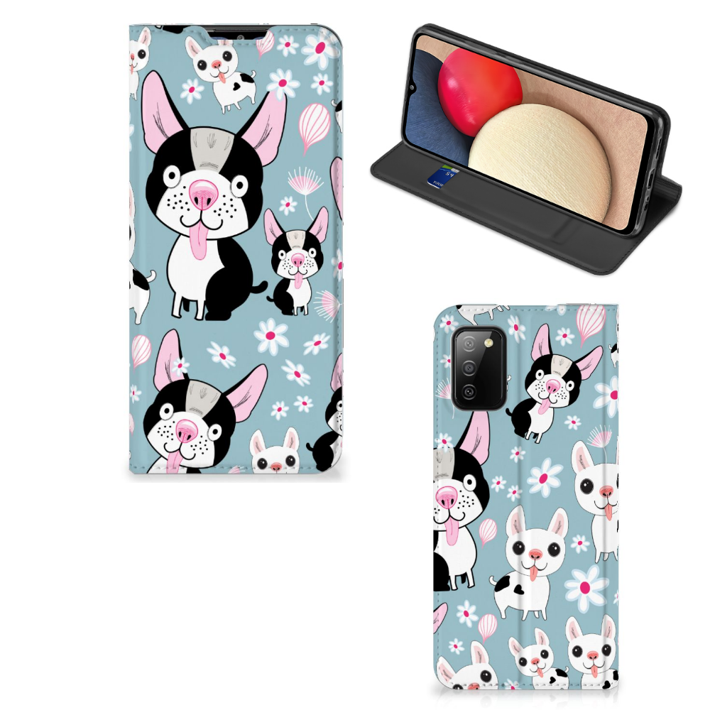 Samsung Galaxy M02s | A02s Hoesje maken Hondjes - B2C Telecom