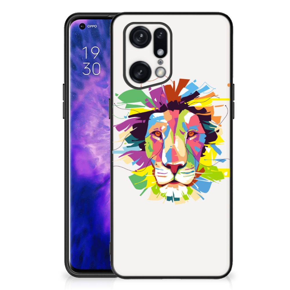 OPPO Find X5 Pro Hoesje Lion Color