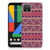 Google Pixel 4 TPU bumper Aztec Paars