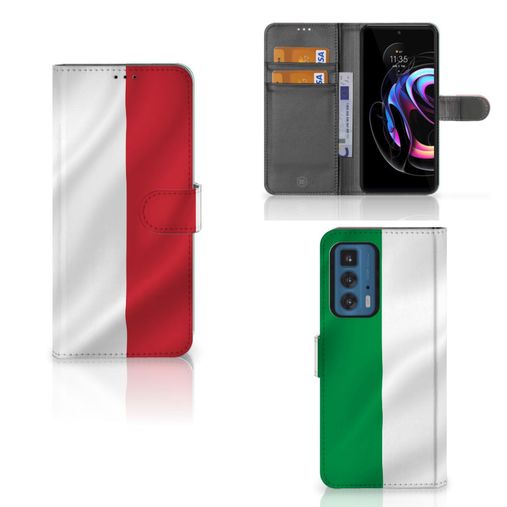 Motorola Edge 20 Pro Bookstyle Case Italië