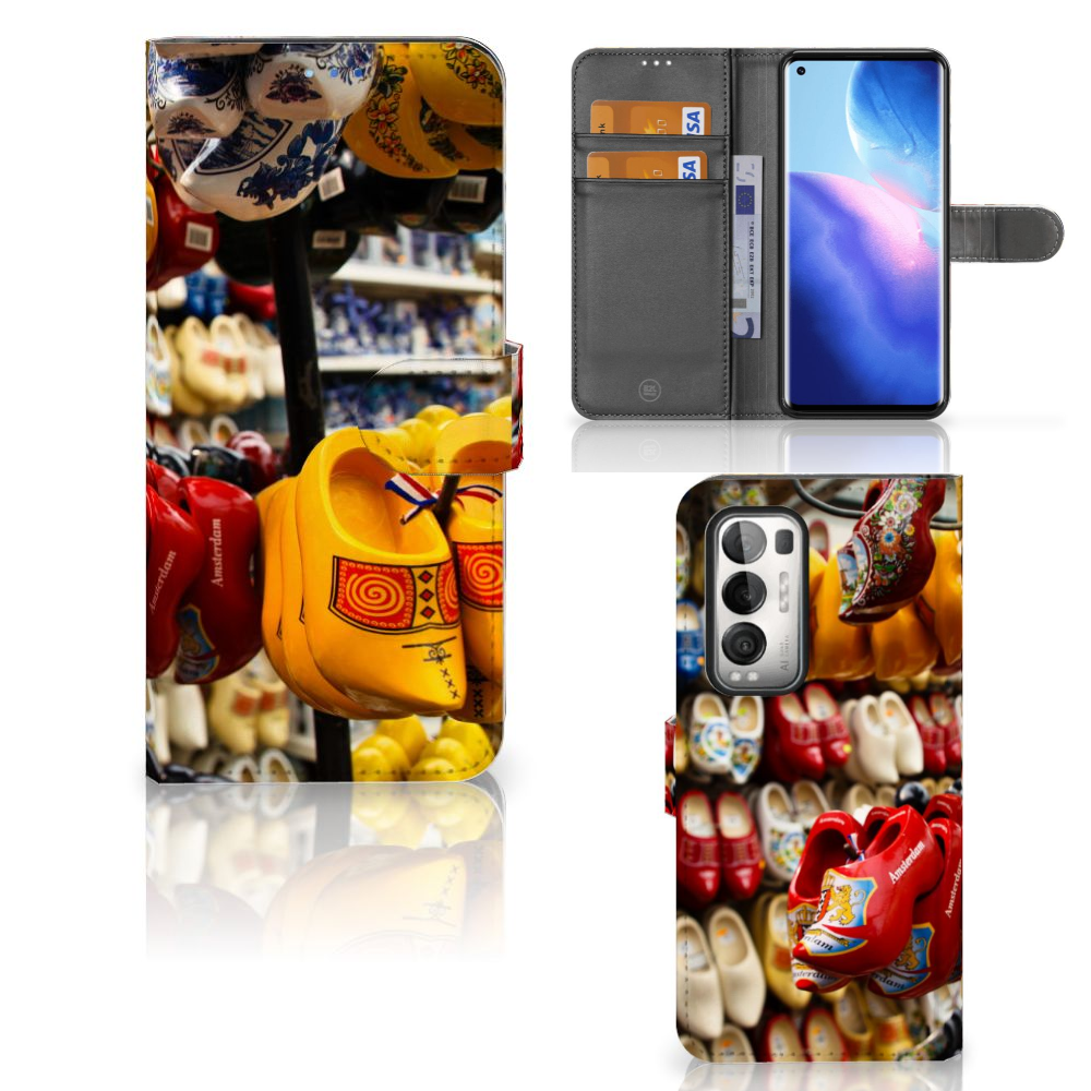 OPPO Find X3 Neo 5G Flip Cover Klompen