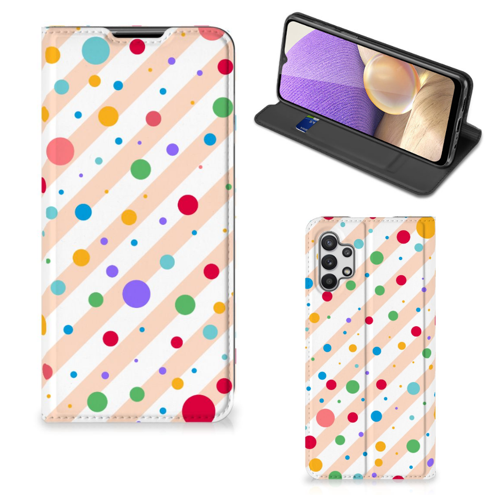 Samsung Galaxy A32 5G Hoesje met Magneet Dots - B2C Telecom