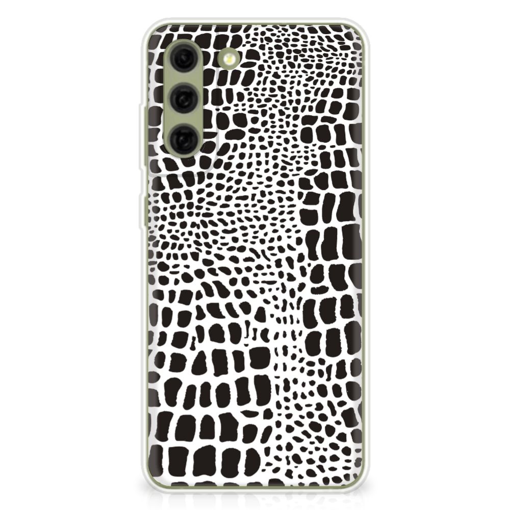 Samsung Galaxy S21FE TPU Hoesje Slangenprint