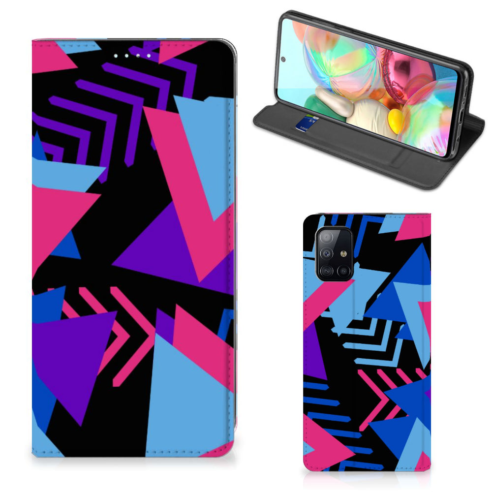 Samsung Galaxy A71 Stand Case Funky Triangle