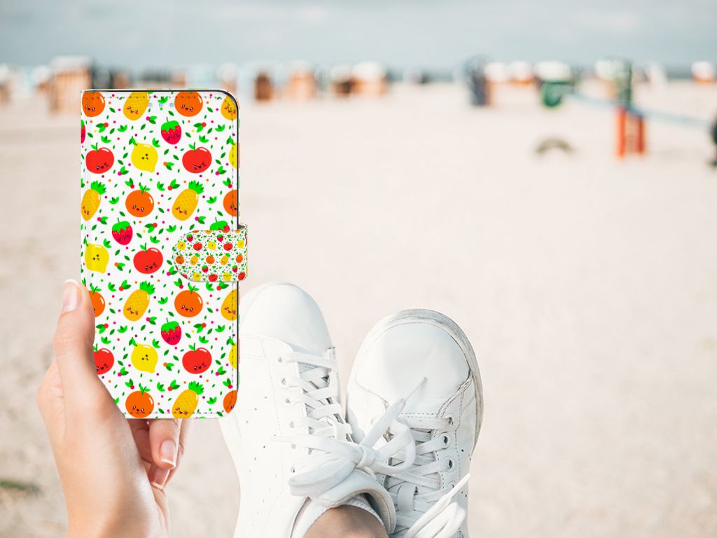 OPPO A74 4G Book Cover Fruits