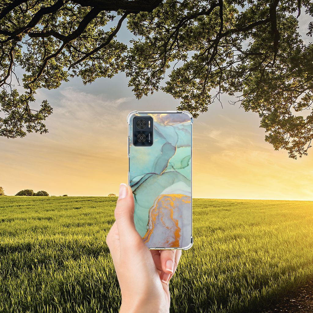 Back Cover voor Motorola Moto E22 | E22i Watercolor Mix B2C Telecom