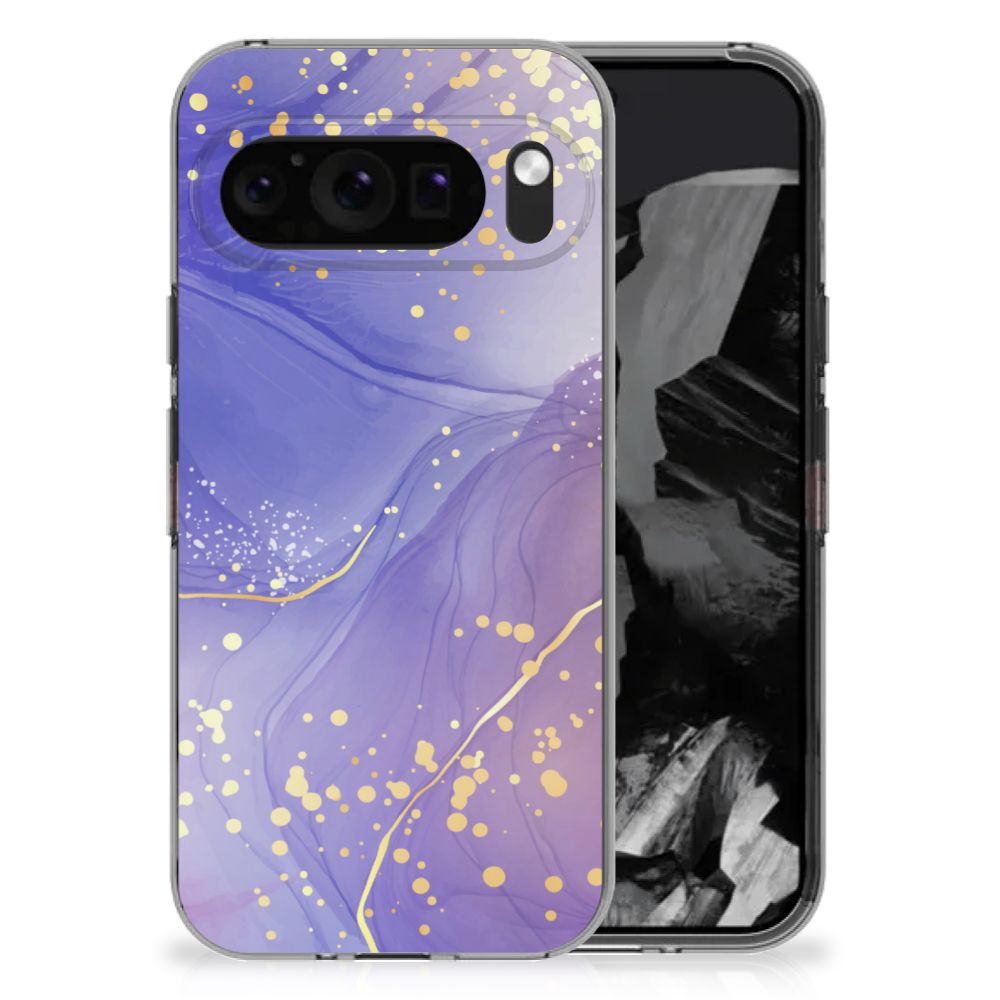 Hoesje maken voor Google Pixel 9 Pro XL Watercolor Paars