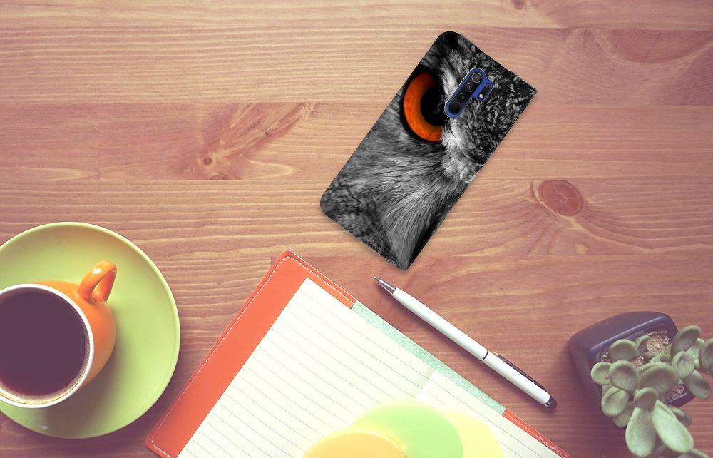 Xiaomi Redmi 9 Hoesje maken Uil - B2C Telecom