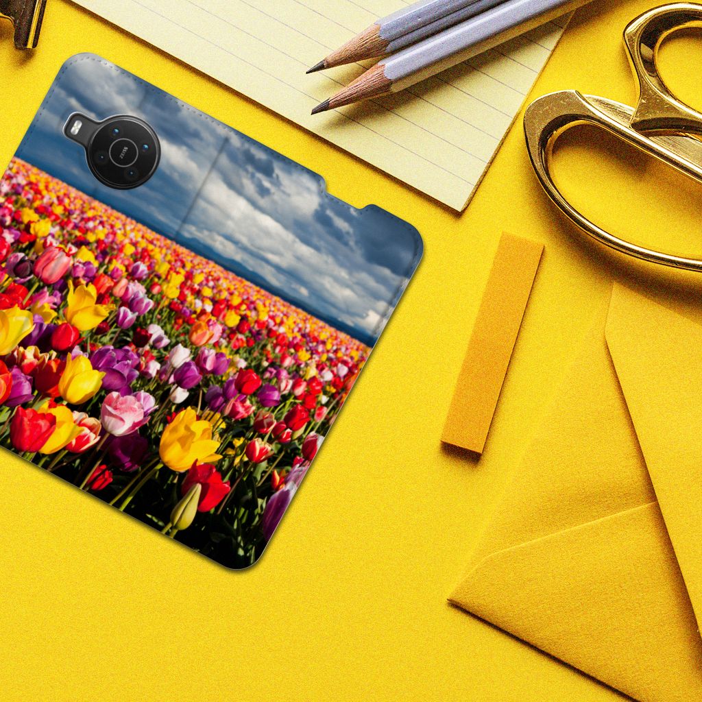 Nokia X20 | X10 Smart Cover Tulpen - B2C Telecom