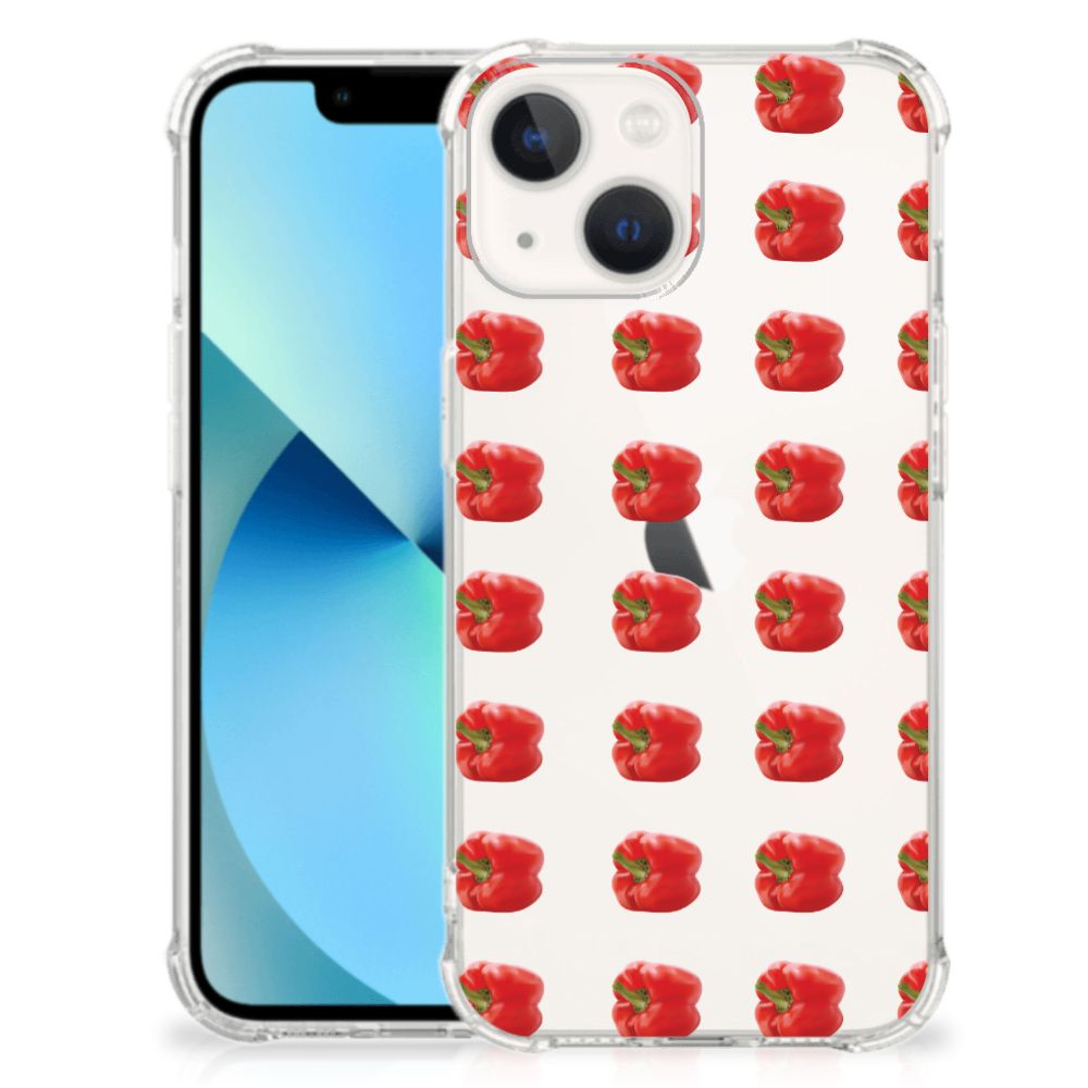 iPhone 13 mini Beschermhoes Paprika Red - B2C Telecom