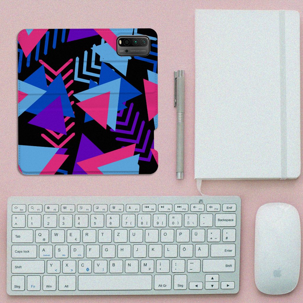 Xiaomi Poco M3 | Redmi 9T Stand Case Funky Triangle - B2C Telecom