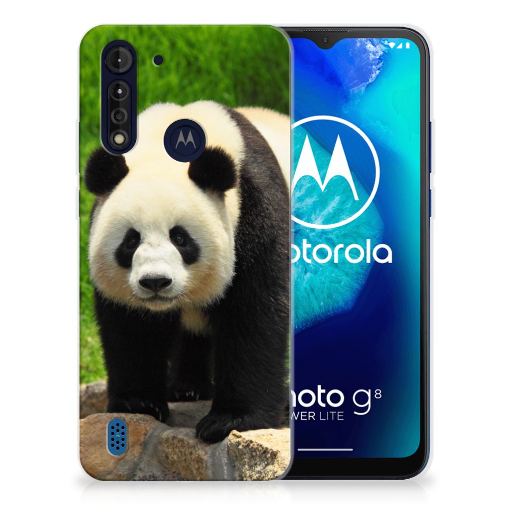 Motorola Moto G8 Power Lite TPU Hoesje Panda B2C Telecom