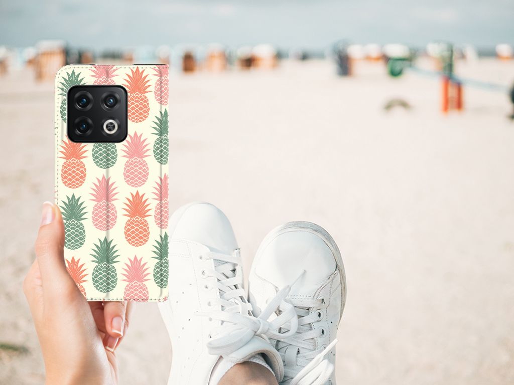 OnePlus 10 Pro Flip Style Cover Ananas - B2C Telecom