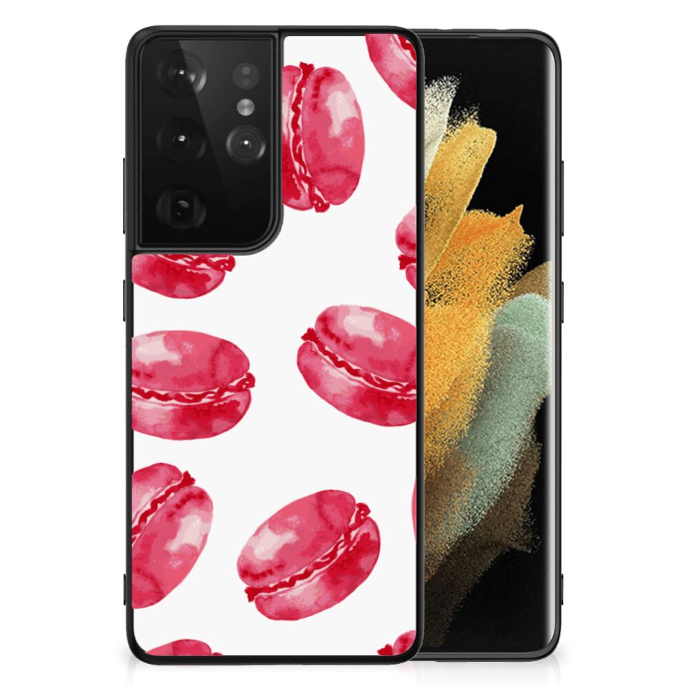 Samsung Galaxy S21 Ultra Back Cover Hoesje Pink Macarons B2C Telecom