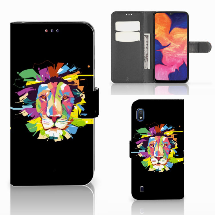 Samsung Galaxy A10 Leuk Hoesje Lion Color